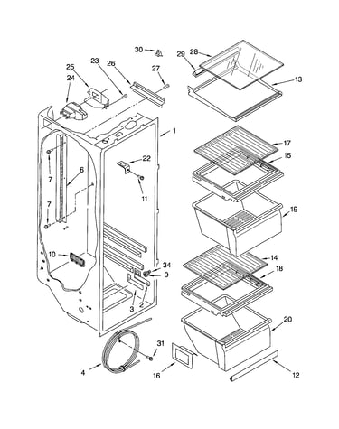 Refrigerator liner