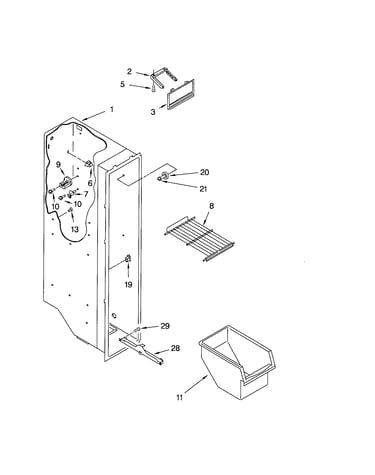 Freezer liner