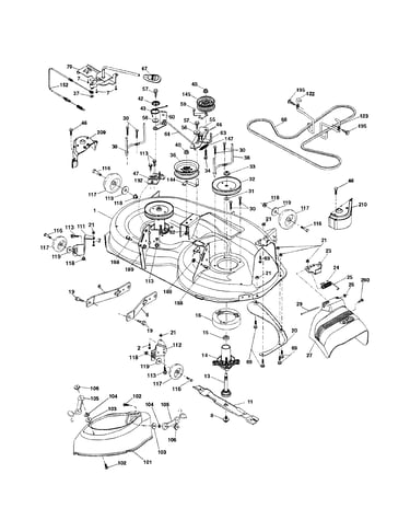 Mower deck
