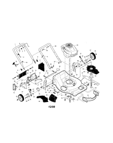 Engine/housing/handle