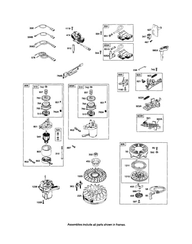 Rewind starter/motor starter