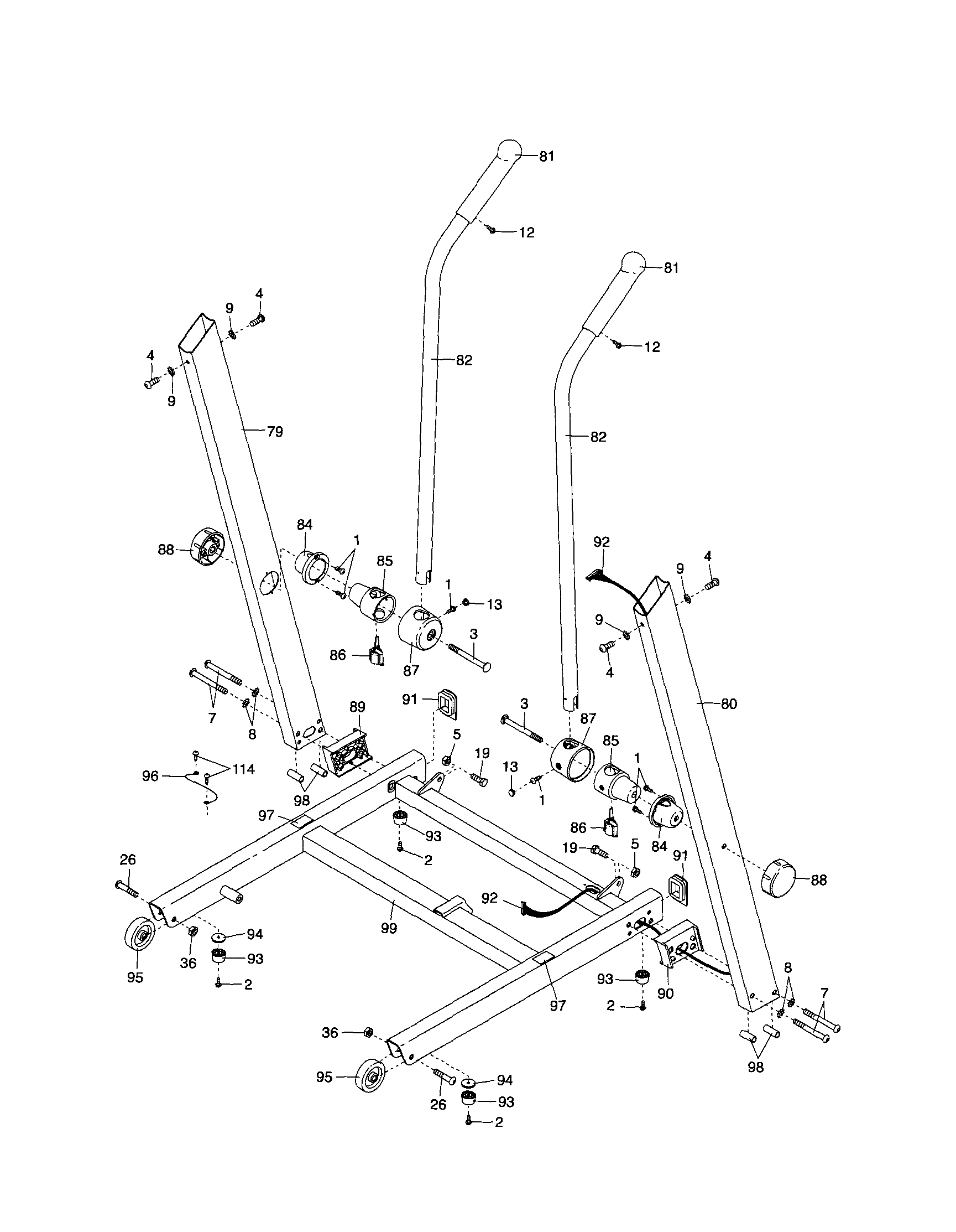 Base/uprights