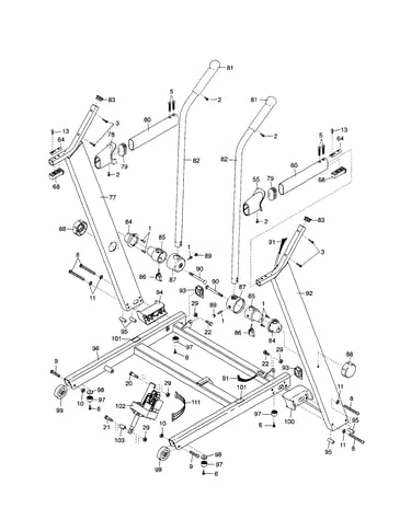 Base/uprights
