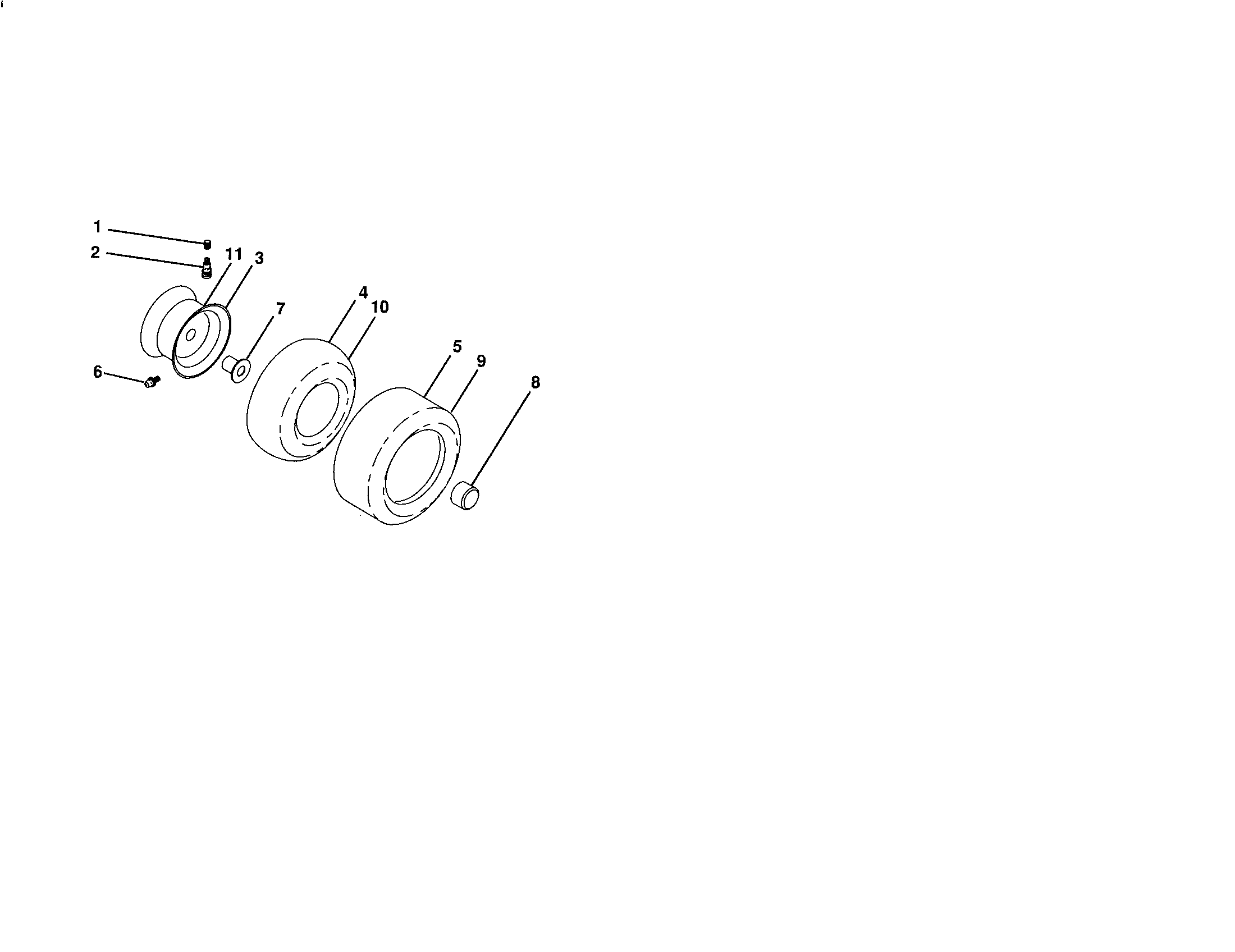 Wheels and tires