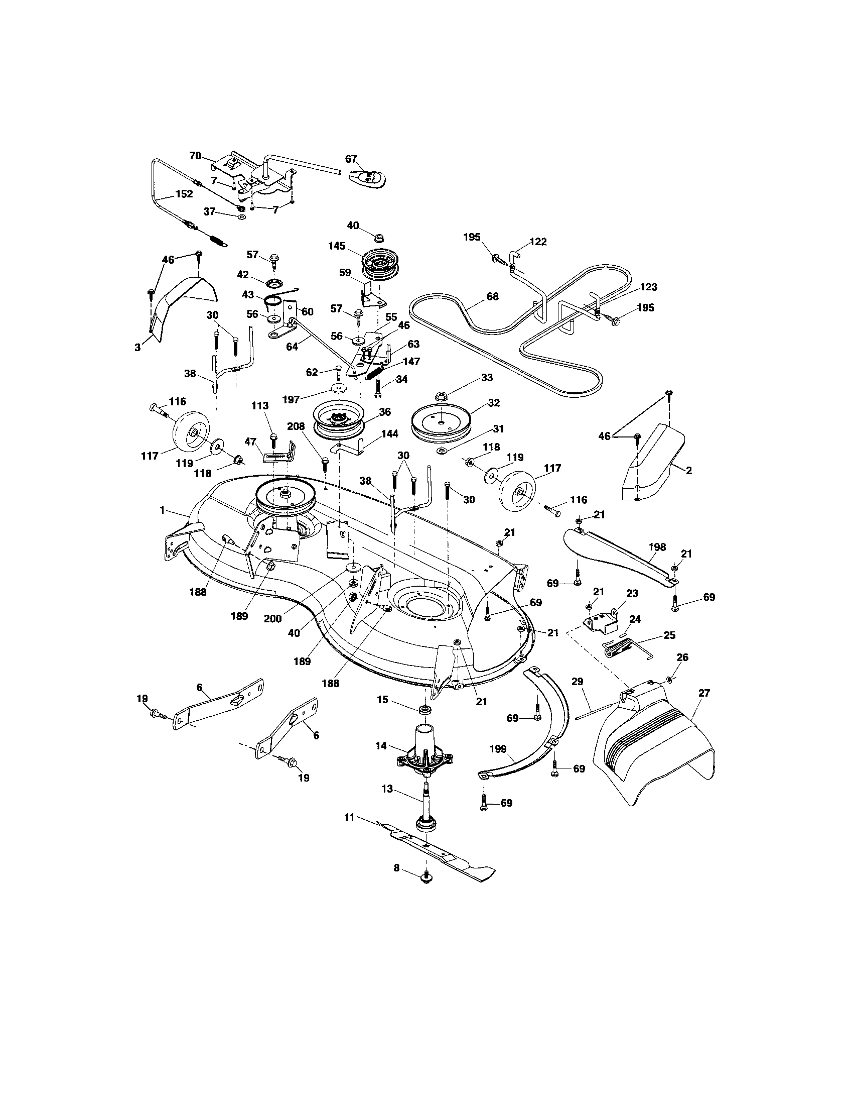 Mower deck