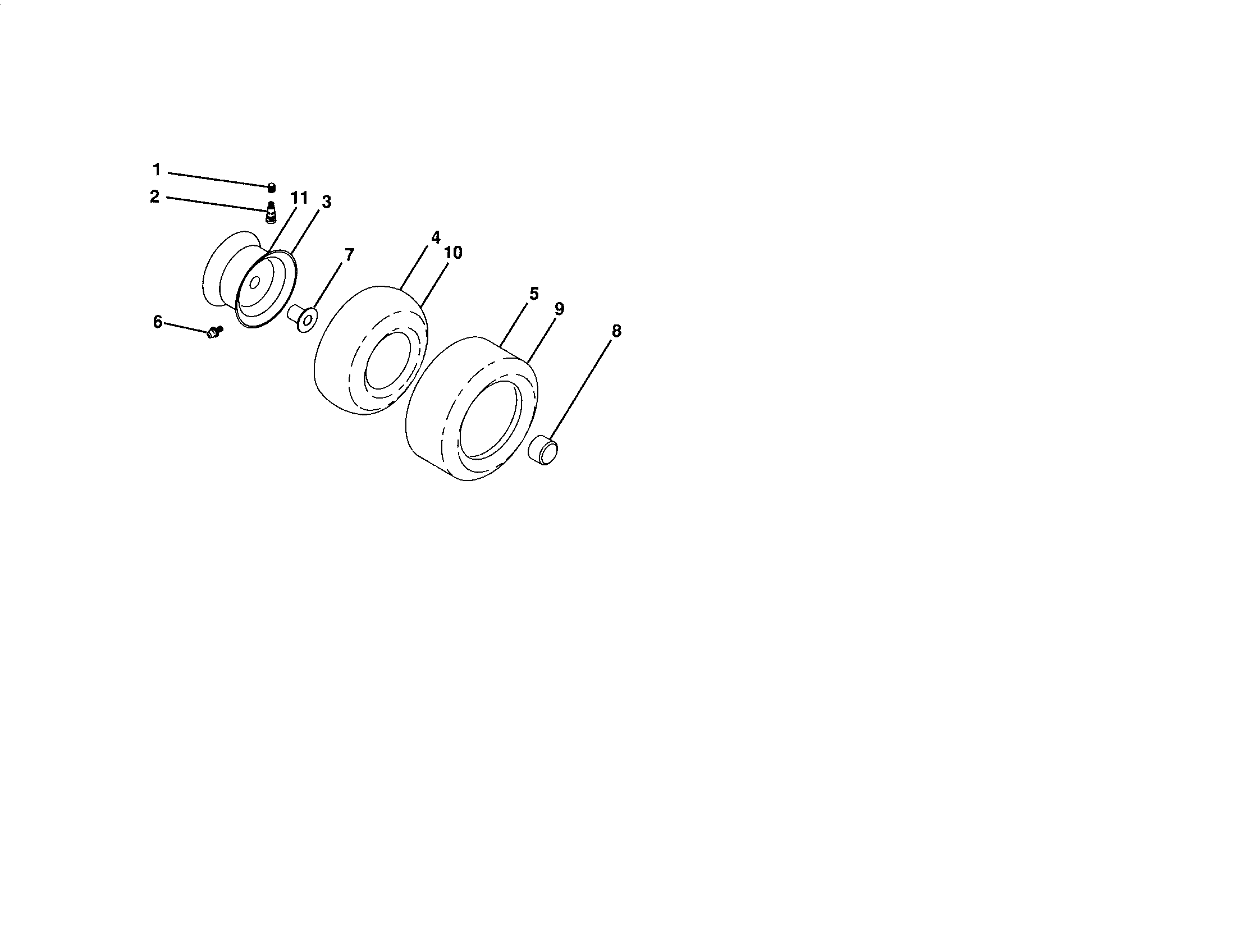 Wheels and tires
