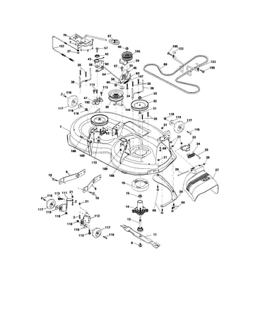 Mower deck