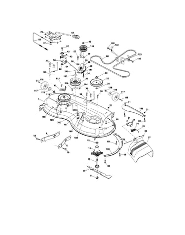 Mower deck