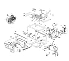 DeWalt DG3000 TYPE 1 fuel tank/panel diagram