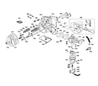 DeWalt DG4400B TYPE 1 carburetor/cylinder head/controller diagram