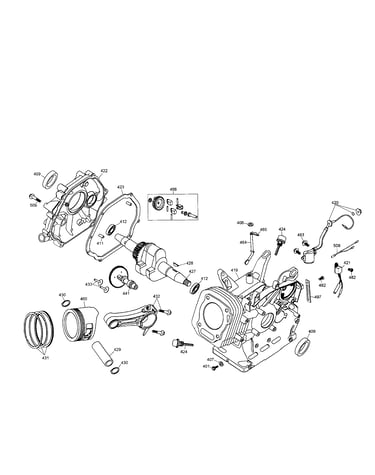 Crankshaft/crankcase