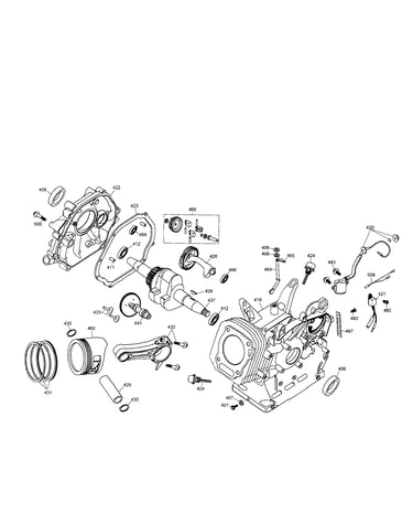 Crankshaft/crankcase