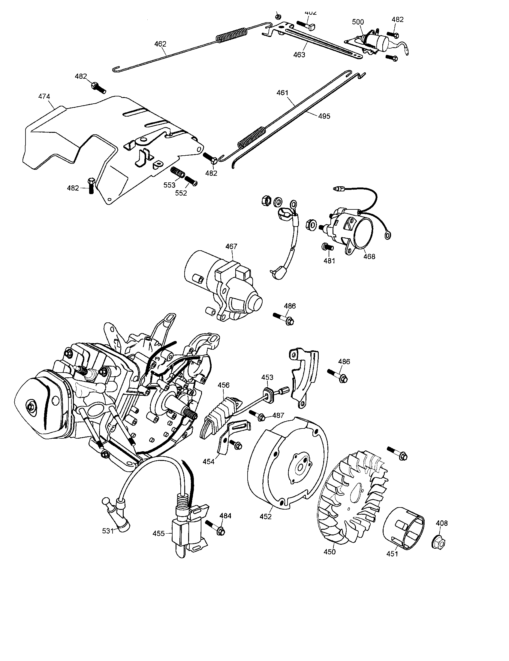 Motor/fan/contactor