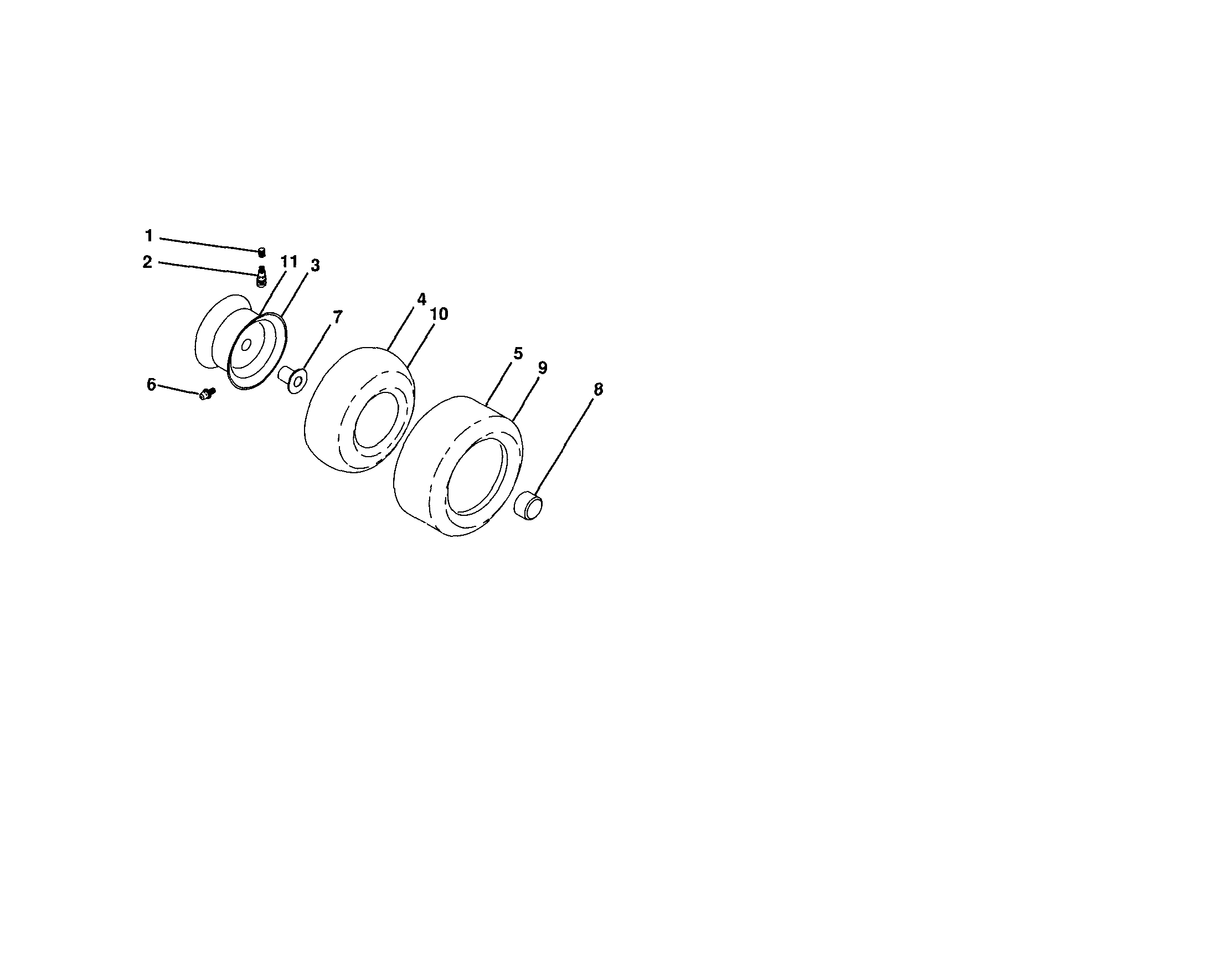 Wheels and tires