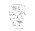 Craftsman 917289260 cylinder/crankshaft/crankcase diagram