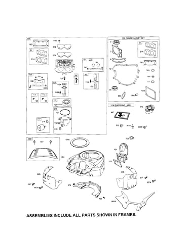 Carburetor/blower housing