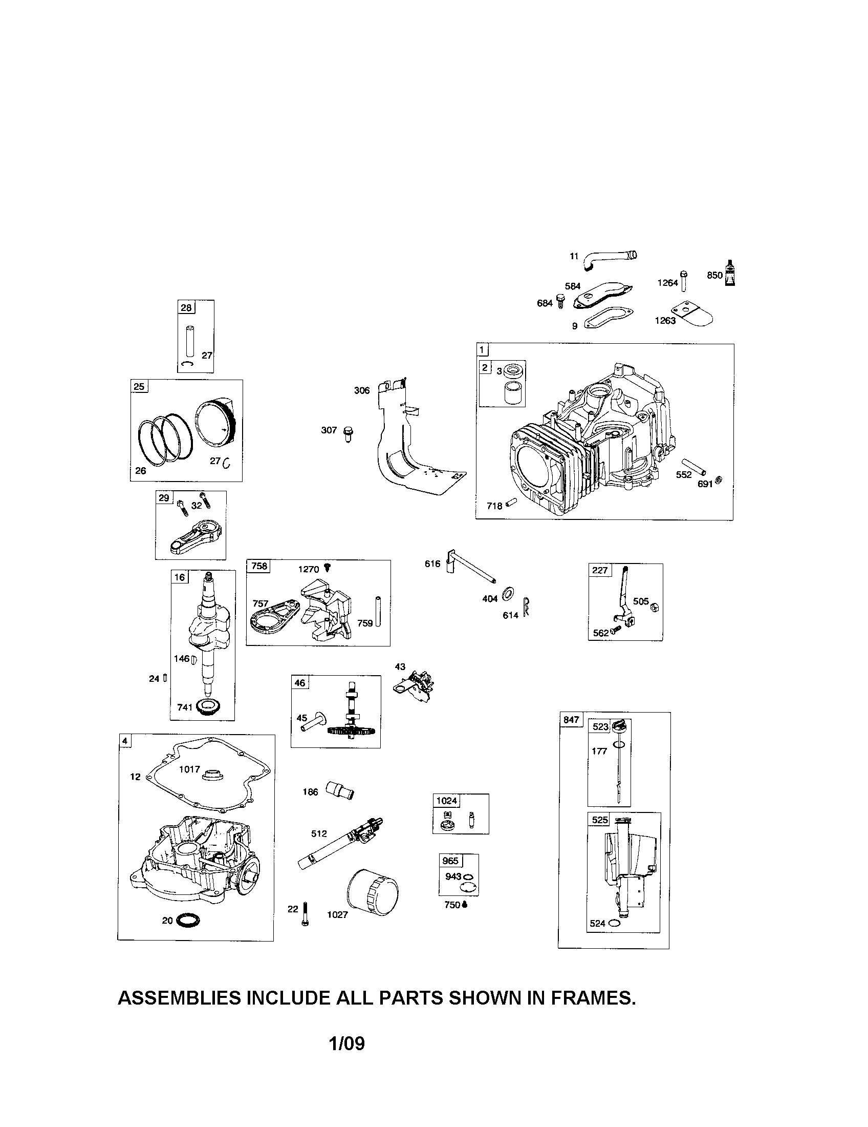 CYLINDER/CRANKSHAFT/CRANKCASE