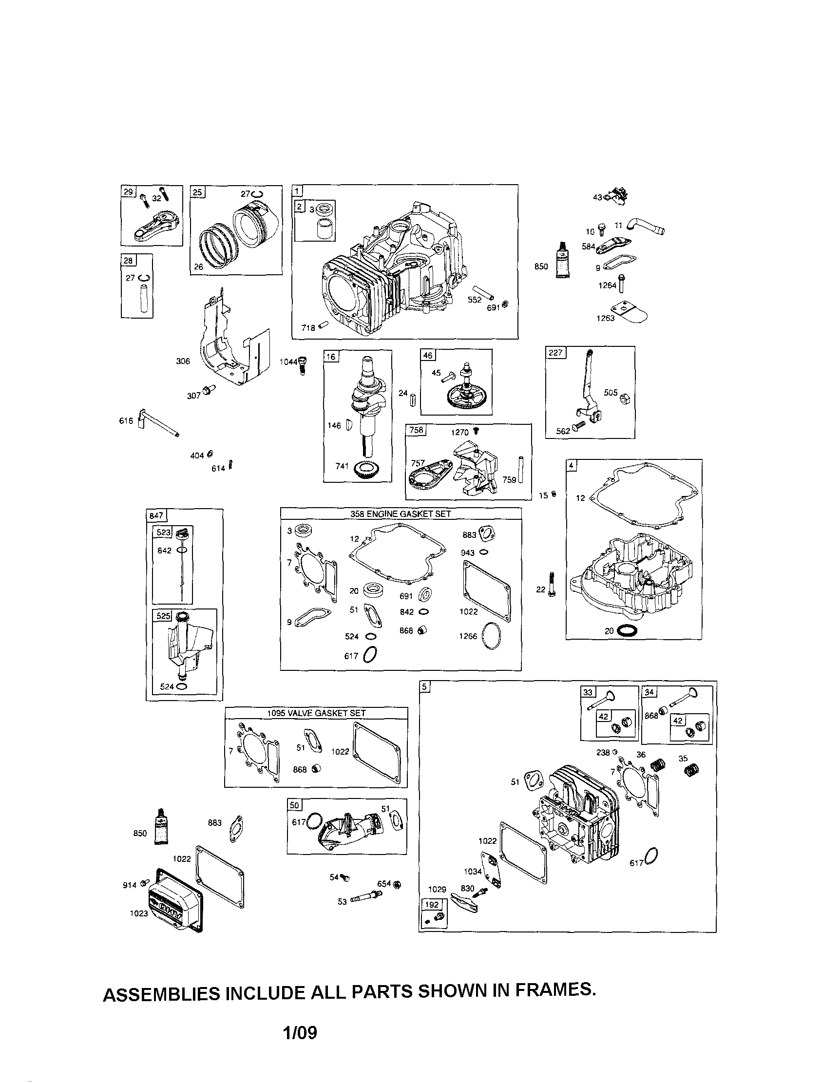 CYLINDER/CRANKSHAFT/CRANKCASE