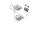 Whirlpool DU810SWPU3 dishrack diagram