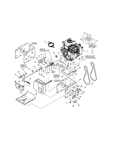 Engine/frame