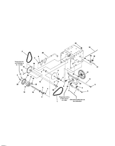 Traction drive - std - 26" model