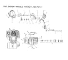Craftsman 10479211 fuel system diagram