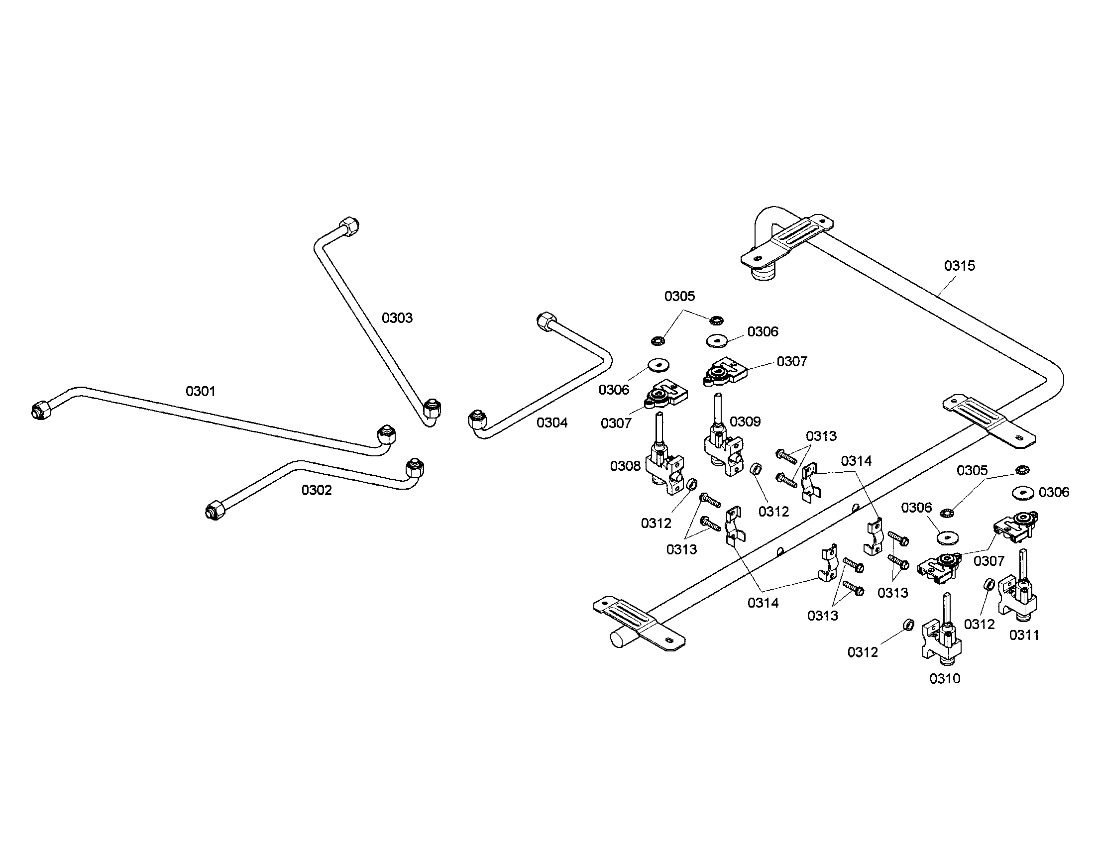 Valves/manifold