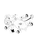Drive control/gear case/wheels