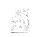 Craftsman 917376592 cylinder/crankshaft/crankcase diagram