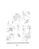 Cylinder/crankshaft/crankcase