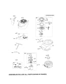 Rewind starter/starter motor