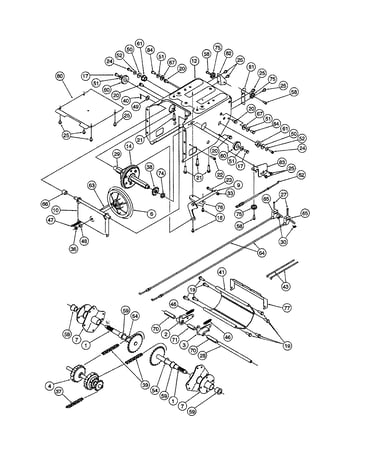 Axle/frame
