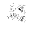 Craftsman 247885500 wheels/carrier diagram