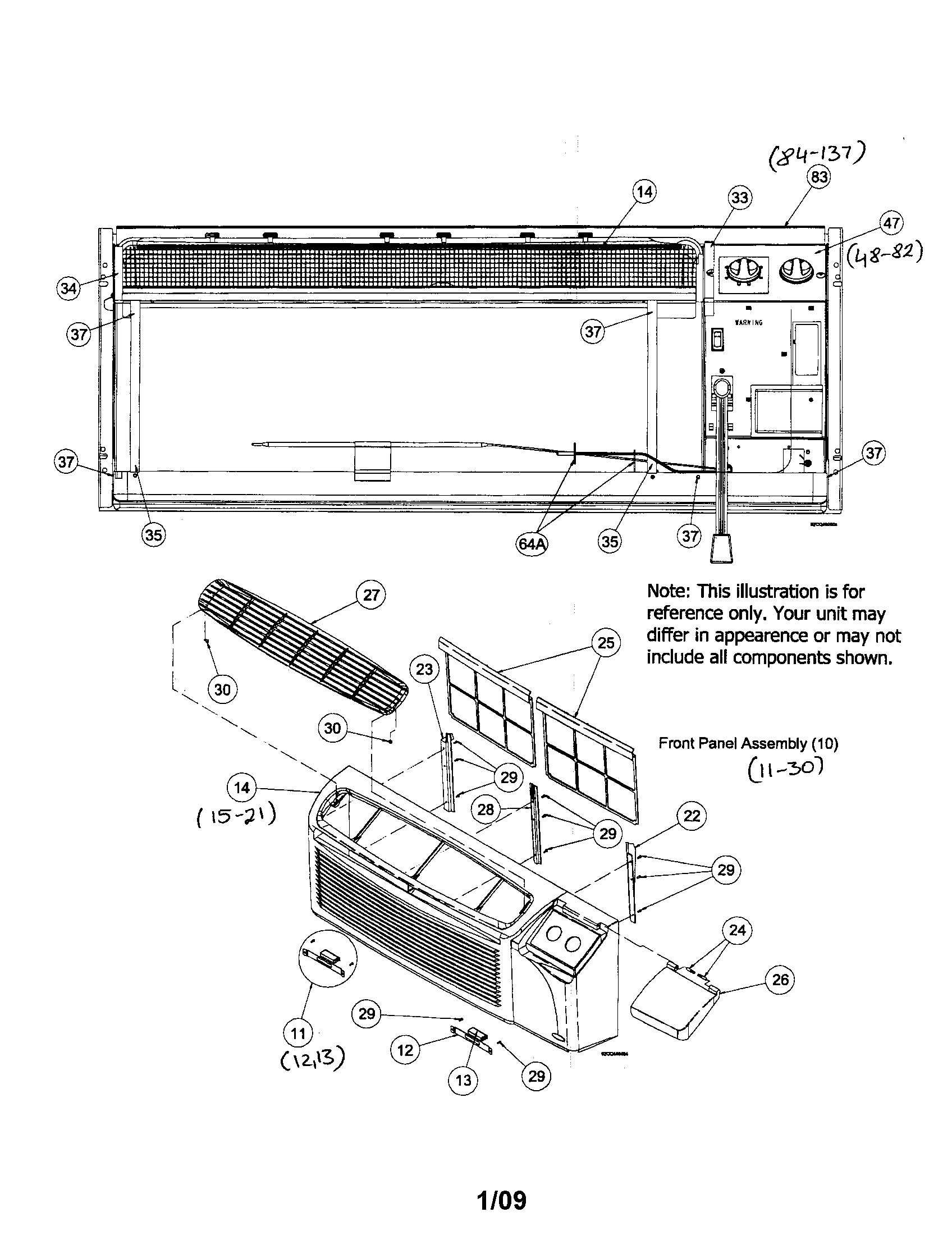 Front assembly