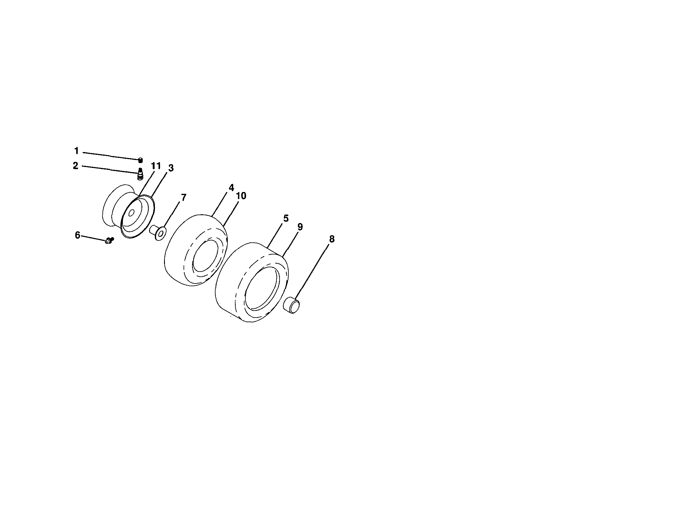 Wheels and tires