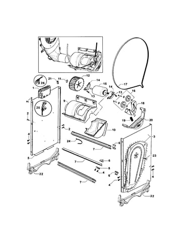 Chassis/motor