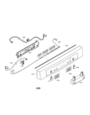 Fascia panel/control module