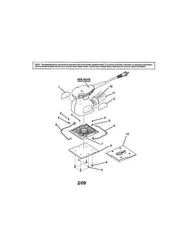 Platen/pad/paper punch