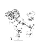 Carburetor/air cleaner base