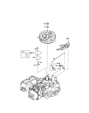 Flywheel/guard