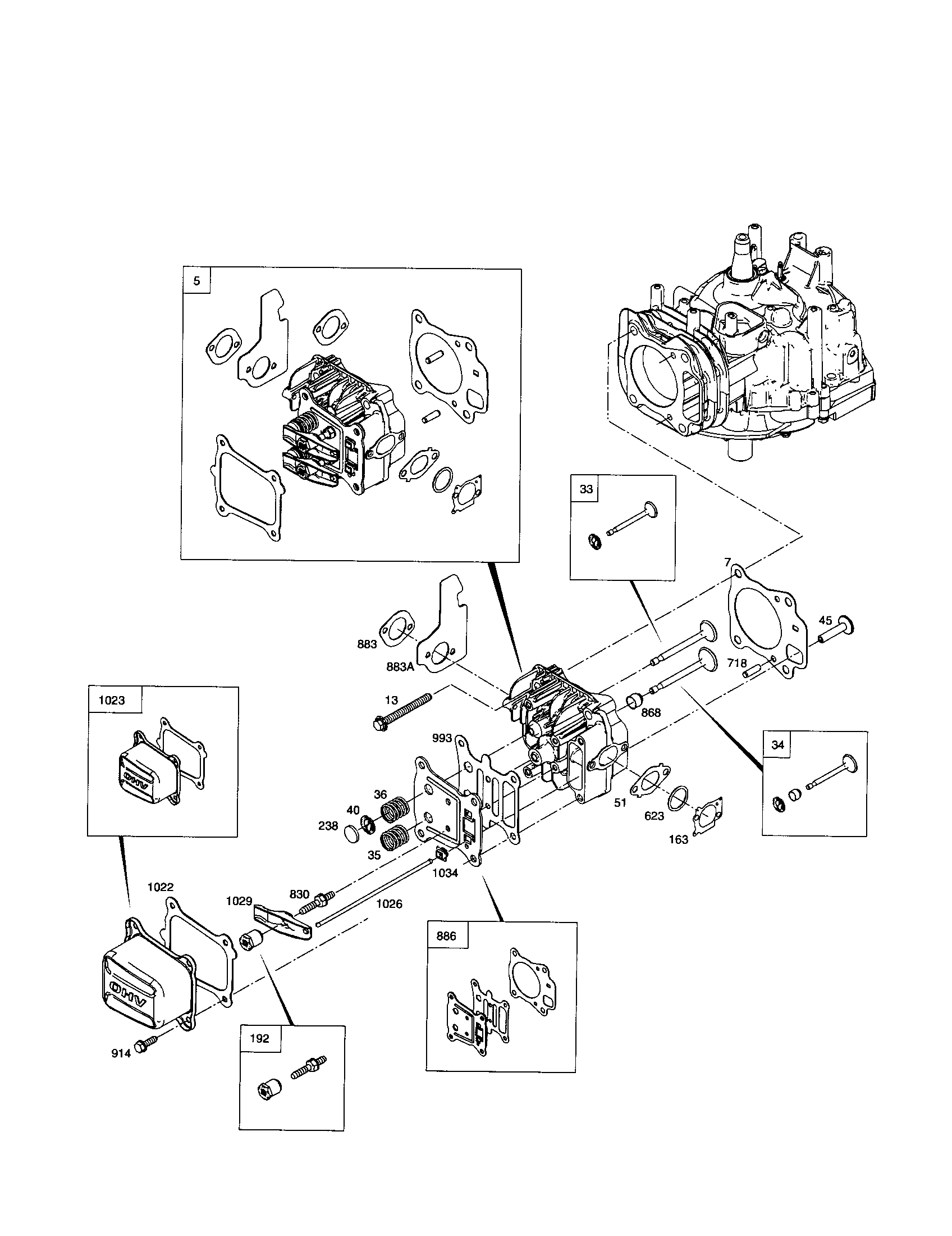 Head-cylinder