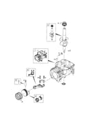 Cylinder/crankshaft