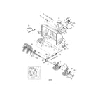 Craftsman 247889550 auger and housing diagram