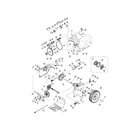 Craftsman 247889550 axle/wheels diagram