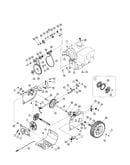 Axle/wheels