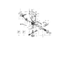 Craftsman 358351081 cylinder/shield/crankshaft diagram