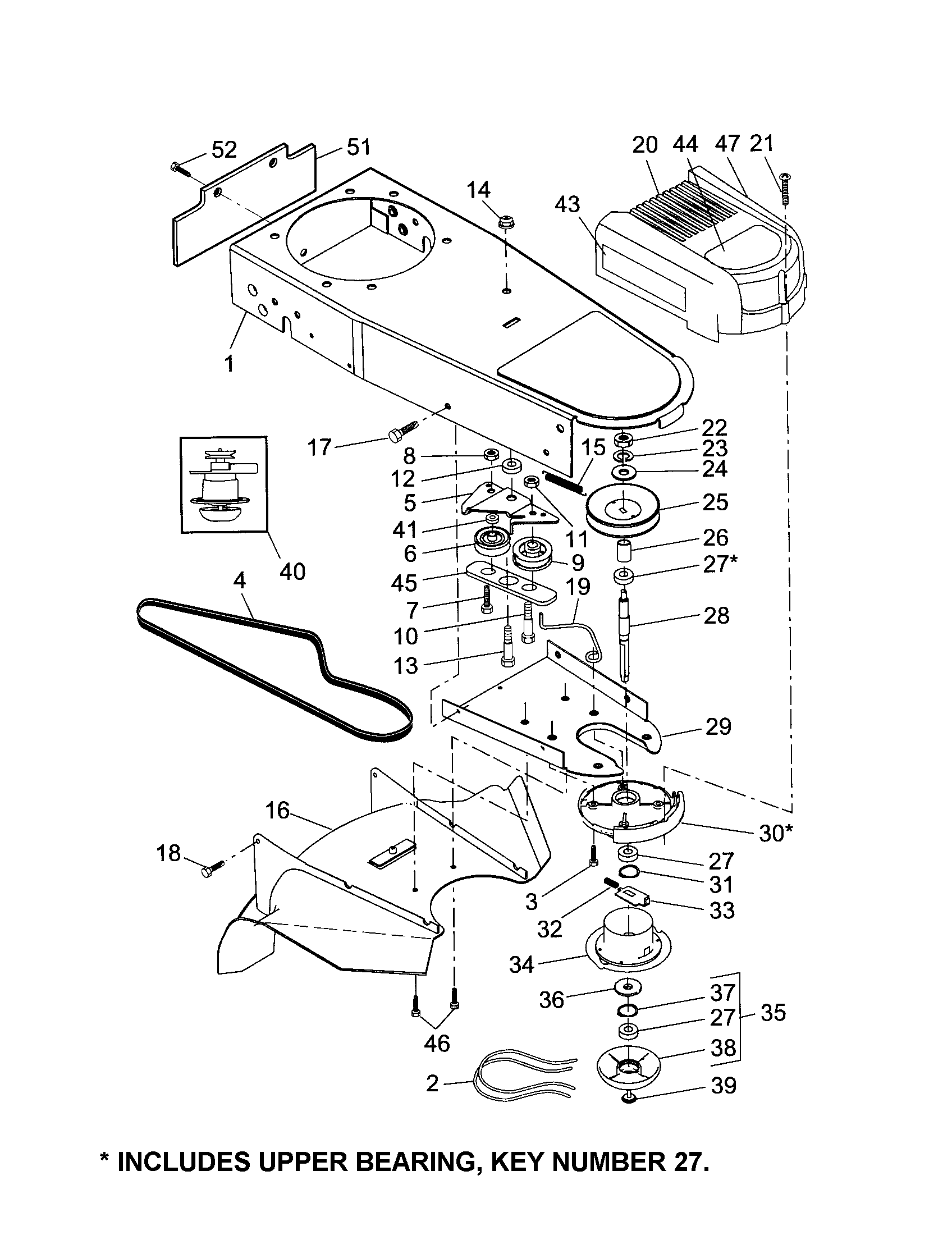 CHASSIS/DEFLECTOR