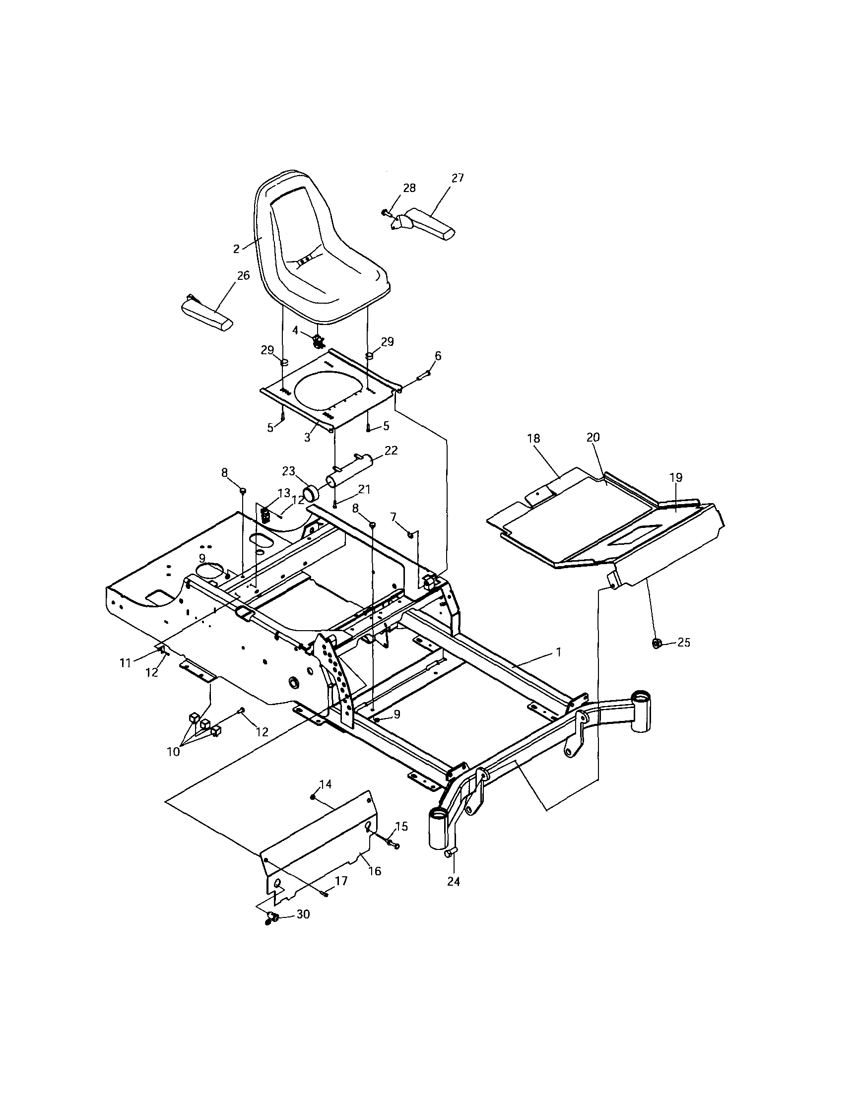 Craftsman Lt1000 Mower Deck Diagram Cub Cadet Hydrostatic Zero