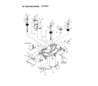 Craftsman 12728876 52" side discharge - 127.28875 diagram