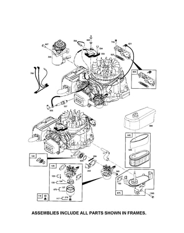 Carburetor/air cleaner